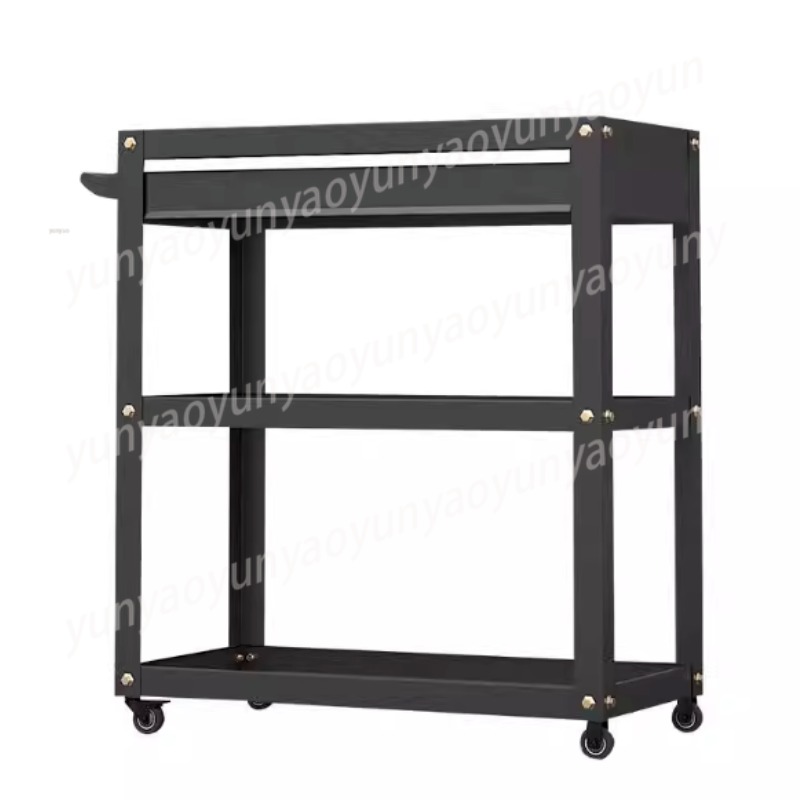 Tools Trolley For Workshop - Wózek warsztatowy na kółkach, 3-poziomowy, wytrzymały,