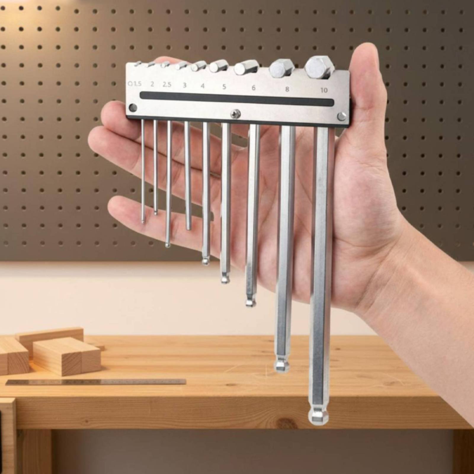 Tools In Metal Workshop - Uchwyt na klucze imbusowe do montażu