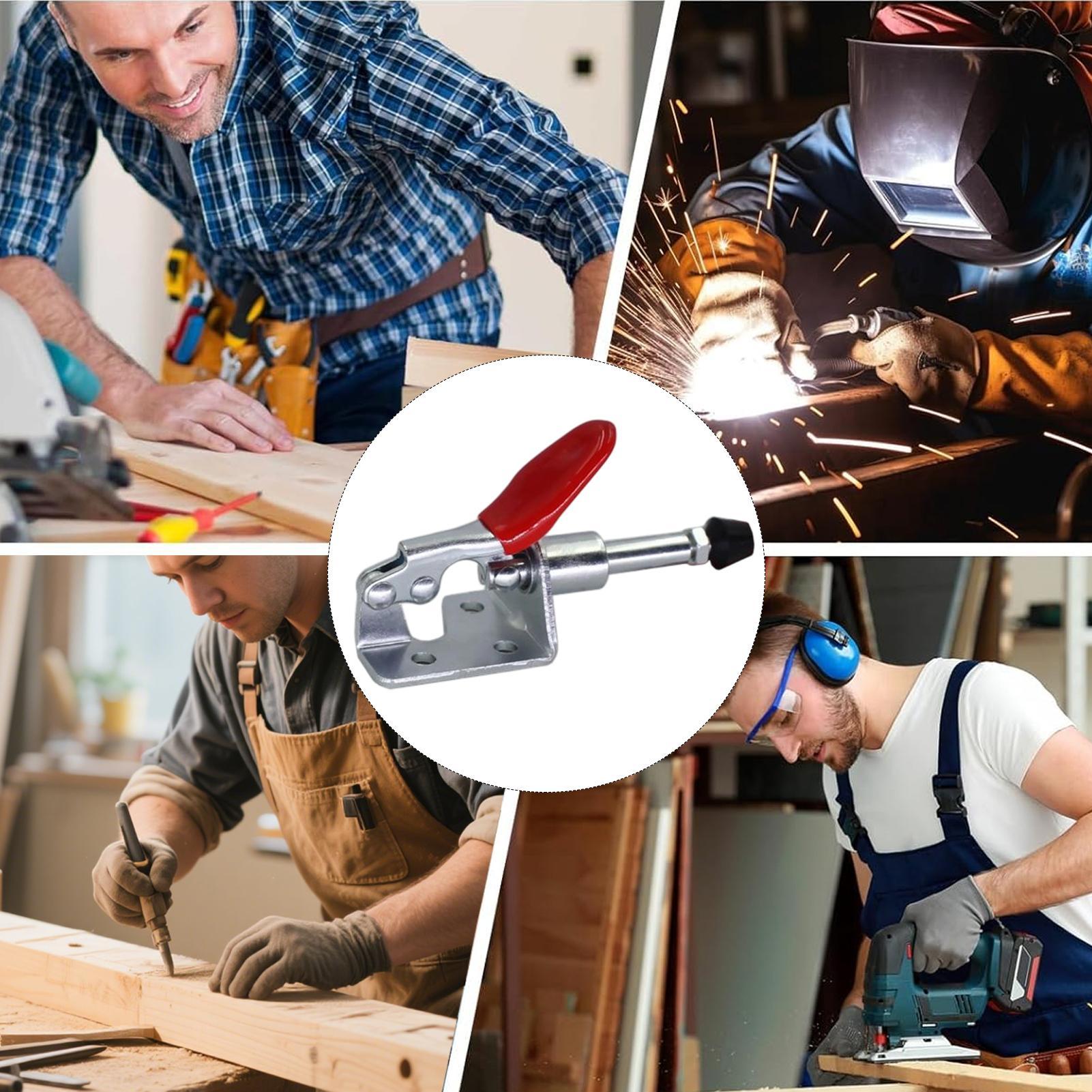 Zacisk dźwigniowy poziomy 45kg – Tools In Metal Workshop recenzja i cena