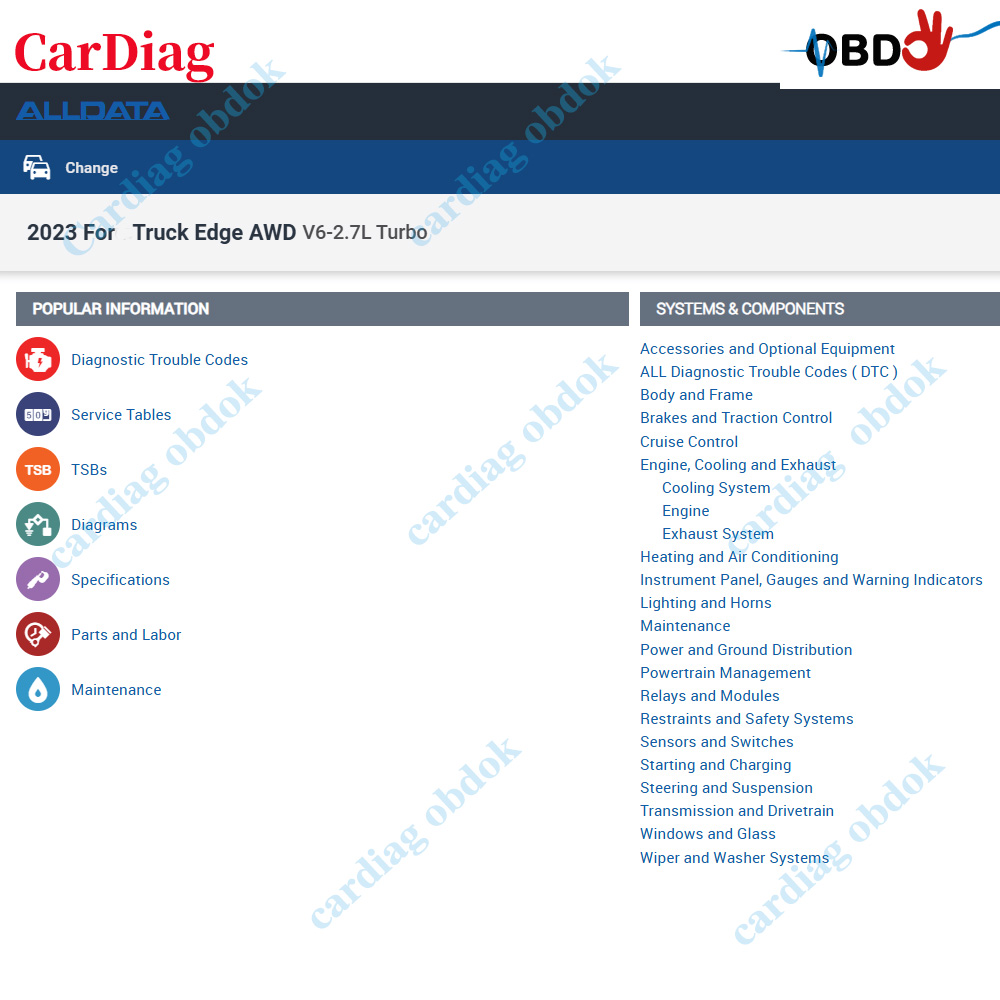 Oprogramowanie Alldata US Onli – Workshop Tools Online recenzja i cena