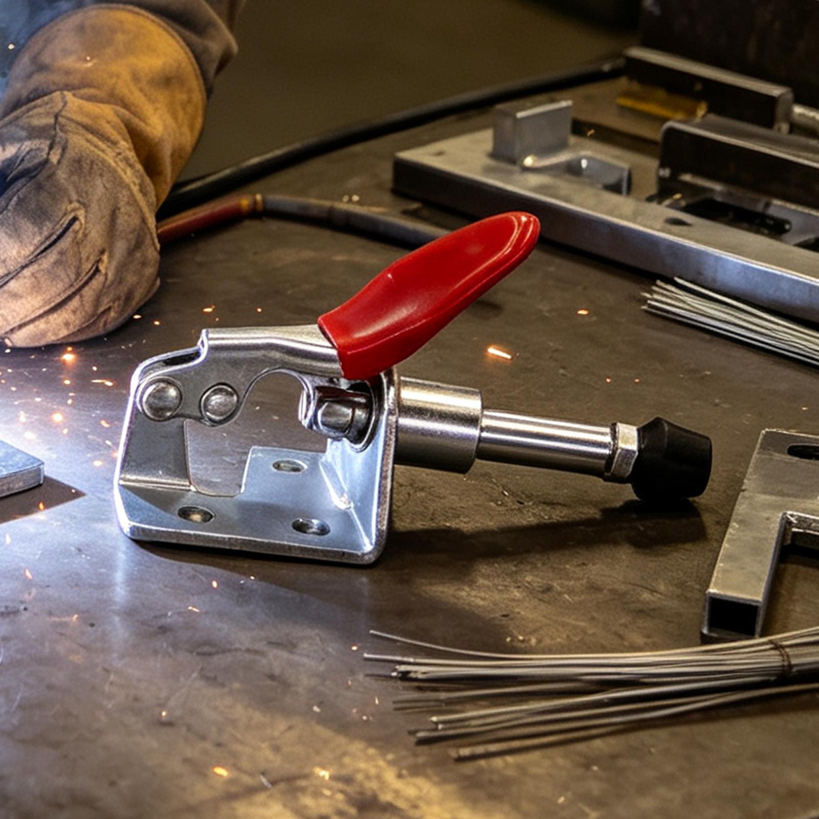 Zatrzaskowy zacisk o udźwigu 4 – Tools In Metal Workshop recenzja i cena
