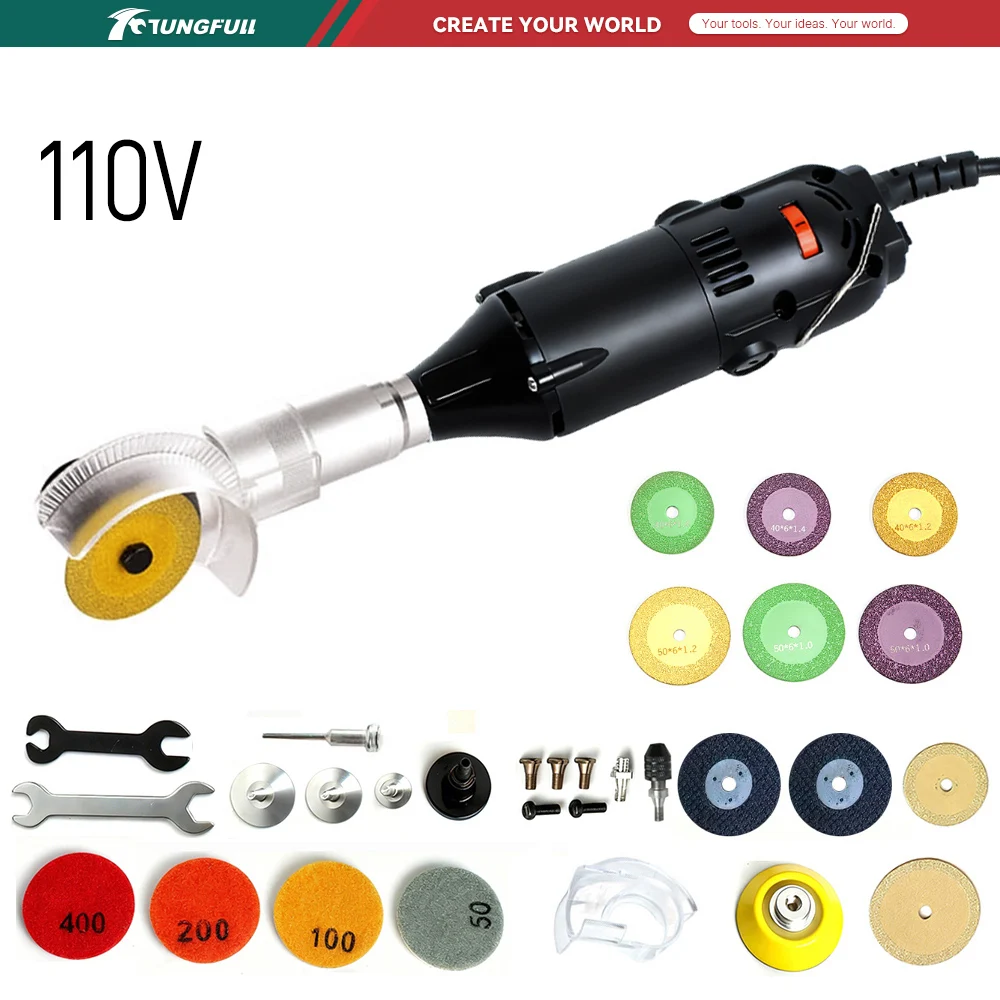 TUNGFULL 110V Mini Szlifierka  – Sharpening Stone Whetstone recenzja i cena