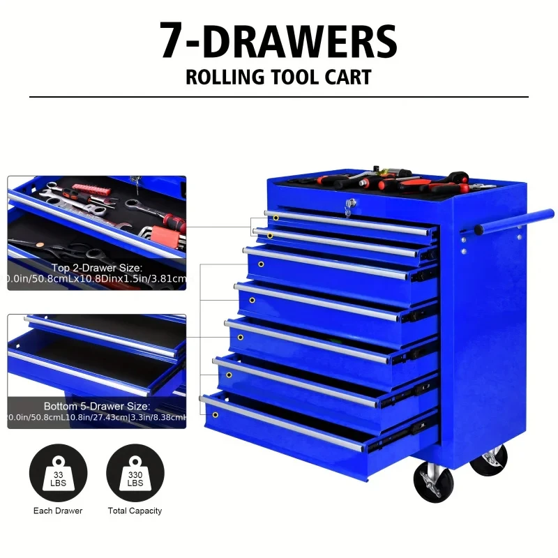 Niebieski wielofunkcyjny wózek – Tools Trolley For Workshop recenzja i cena