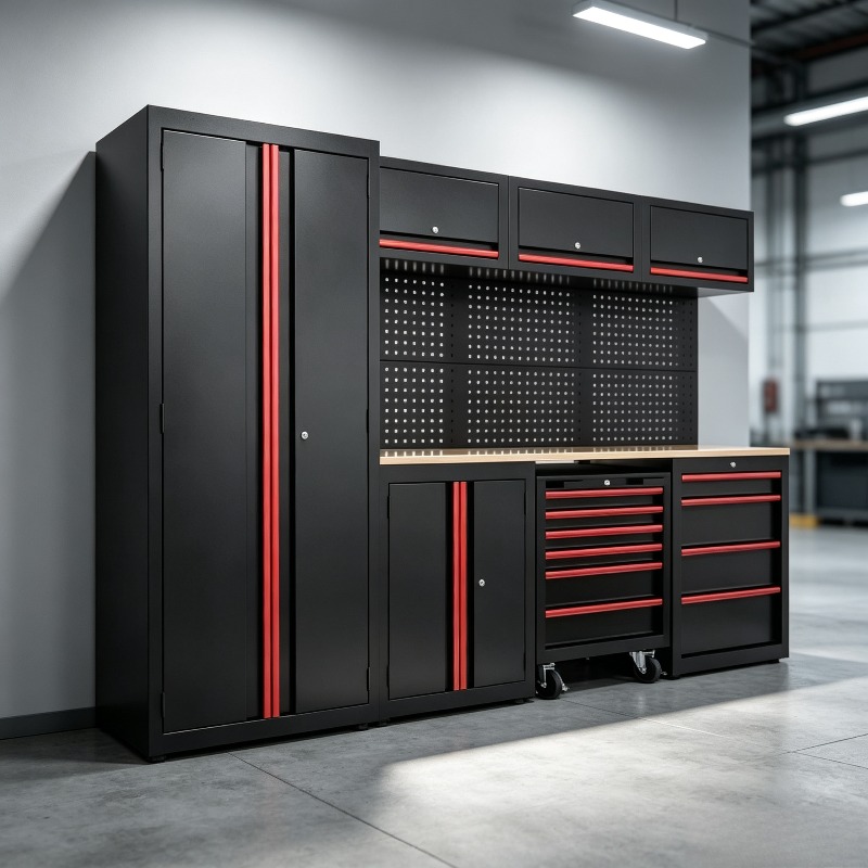 Konfigurowalny zestaw szafek n – Tools Trolley For Workshop recenzja i cena