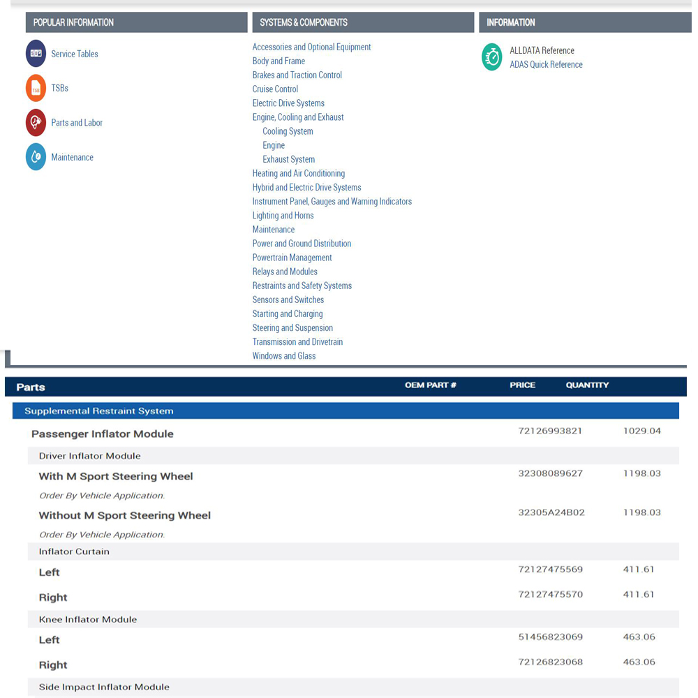 Alldata Repair Online Software – Workshop Tools Online recenzja i cena