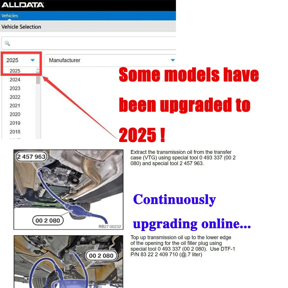 2027 Alldata Dane Samochodowe  – Workshop Tools Online recenzja i cena